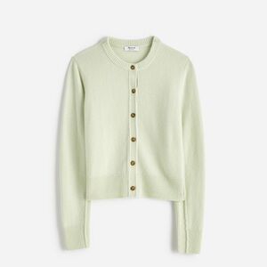 Madewell Cashmere Button-Front Cardigan Sweater